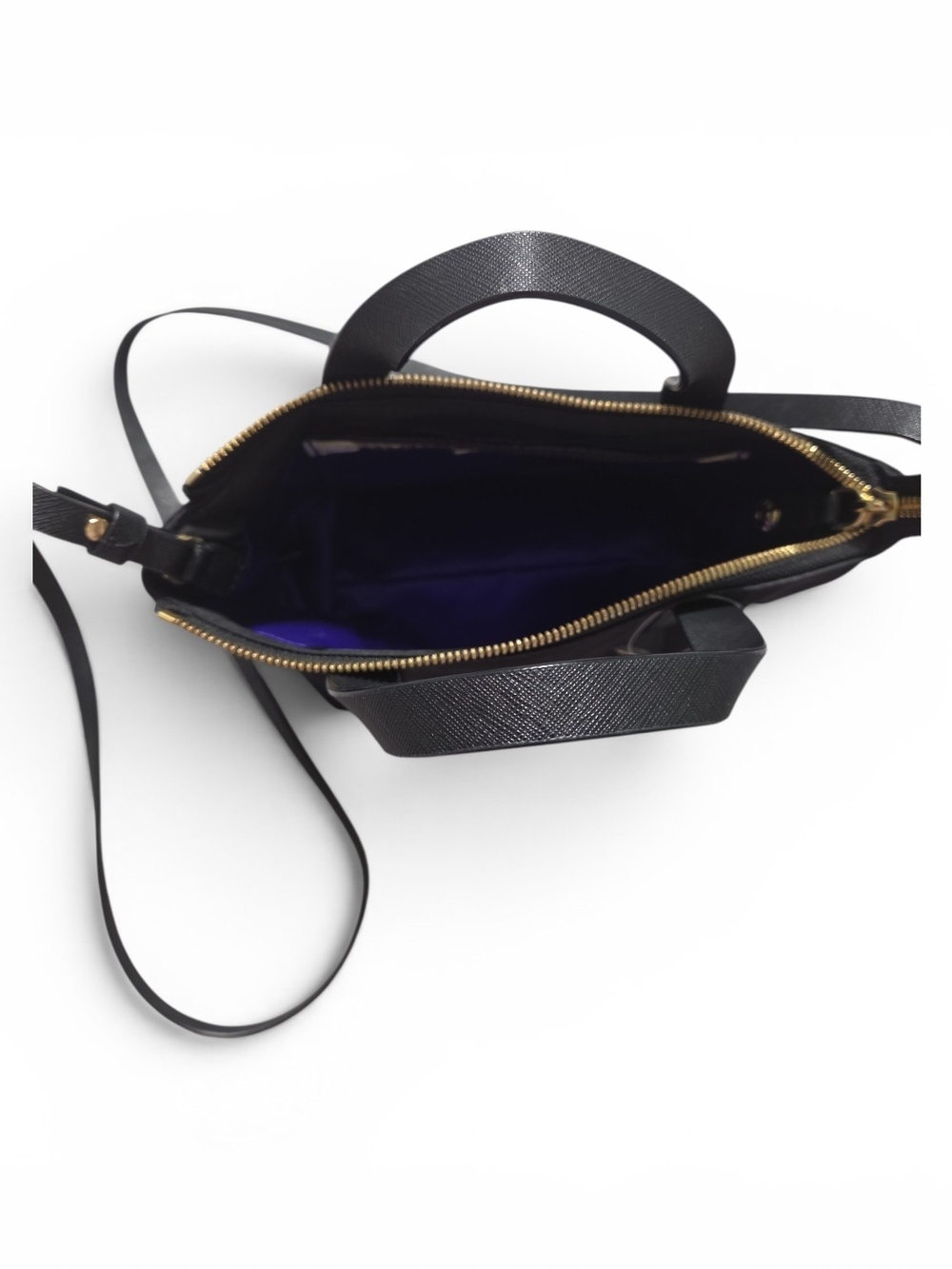 Henri Bendel  Black Nylon Crossbody Mini Tote - Picture 6 of 6